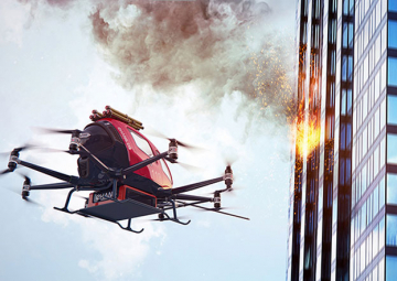 Çin yanğınların söndürülməsi üçün dron təqdim edib